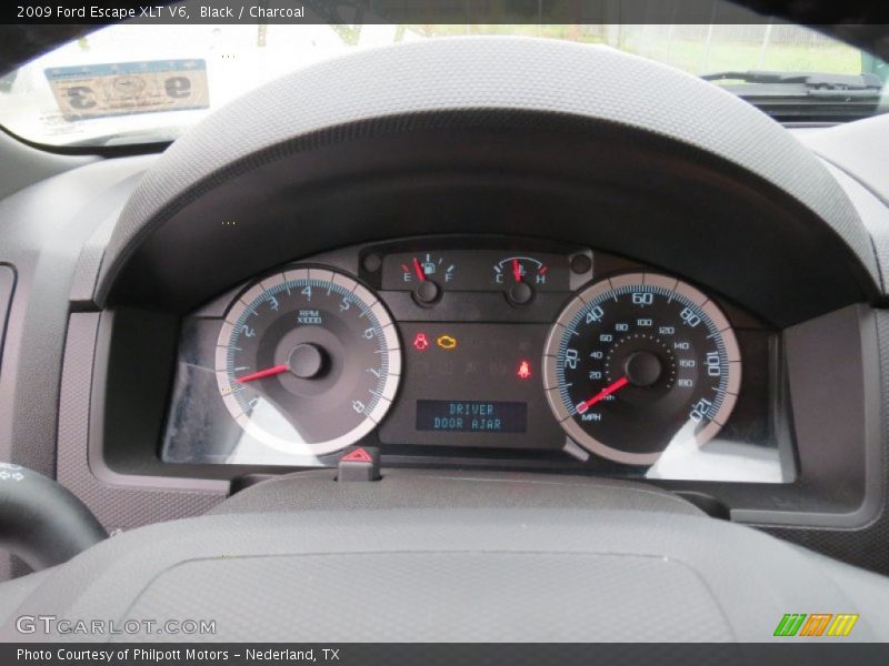 Black / Charcoal 2009 Ford Escape XLT V6