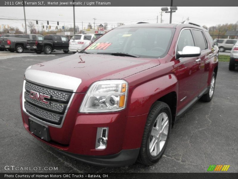 Merlot Jewel Metallic / Light Titanium 2011 GMC Terrain SLT