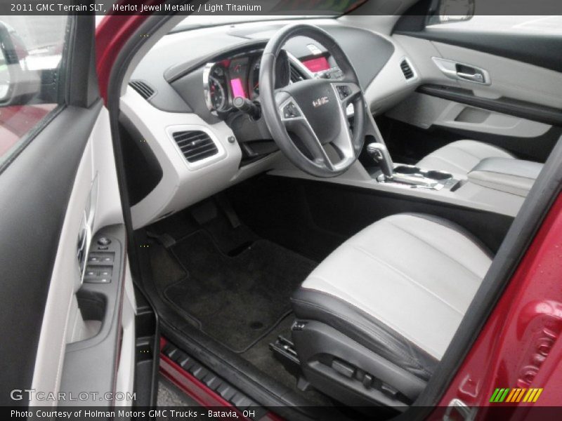 Merlot Jewel Metallic / Light Titanium 2011 GMC Terrain SLT