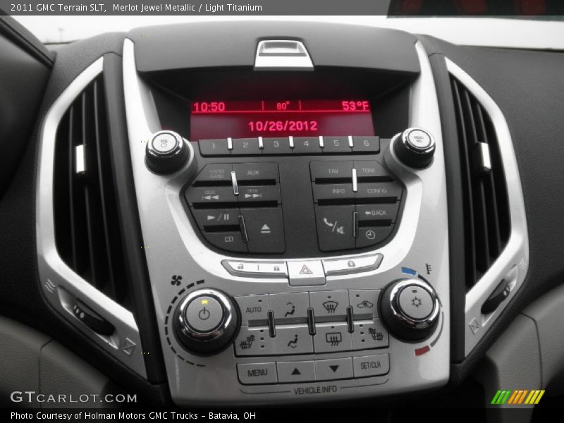 Merlot Jewel Metallic / Light Titanium 2011 GMC Terrain SLT