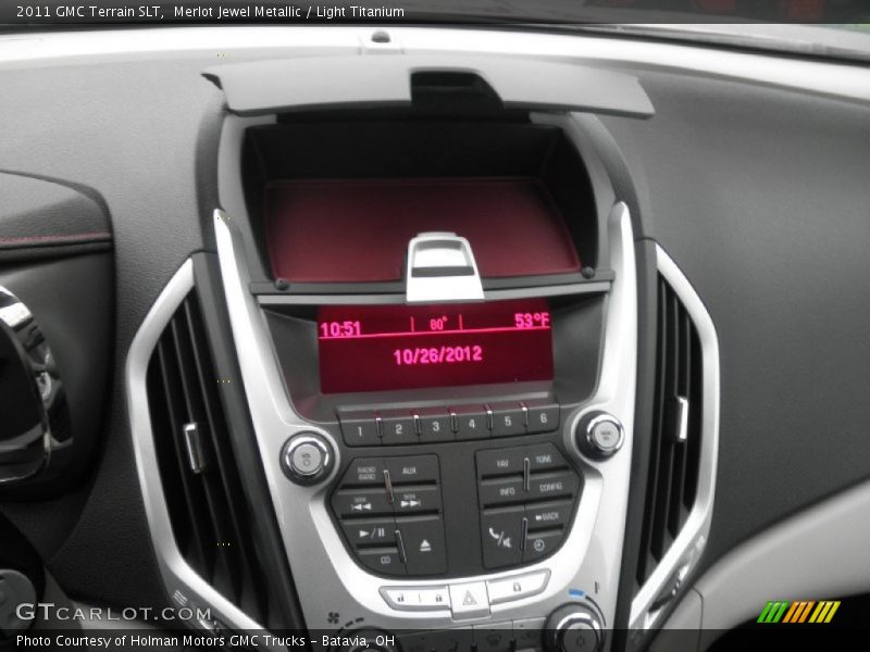 Merlot Jewel Metallic / Light Titanium 2011 GMC Terrain SLT