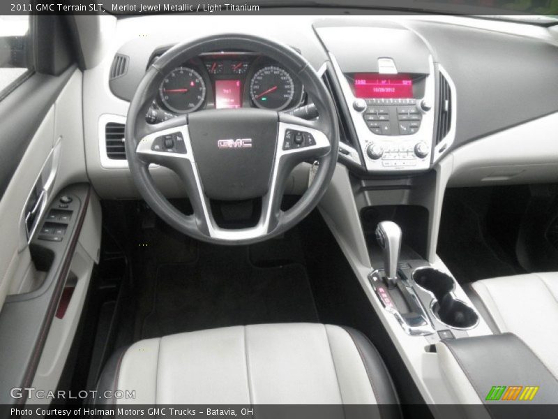 Merlot Jewel Metallic / Light Titanium 2011 GMC Terrain SLT