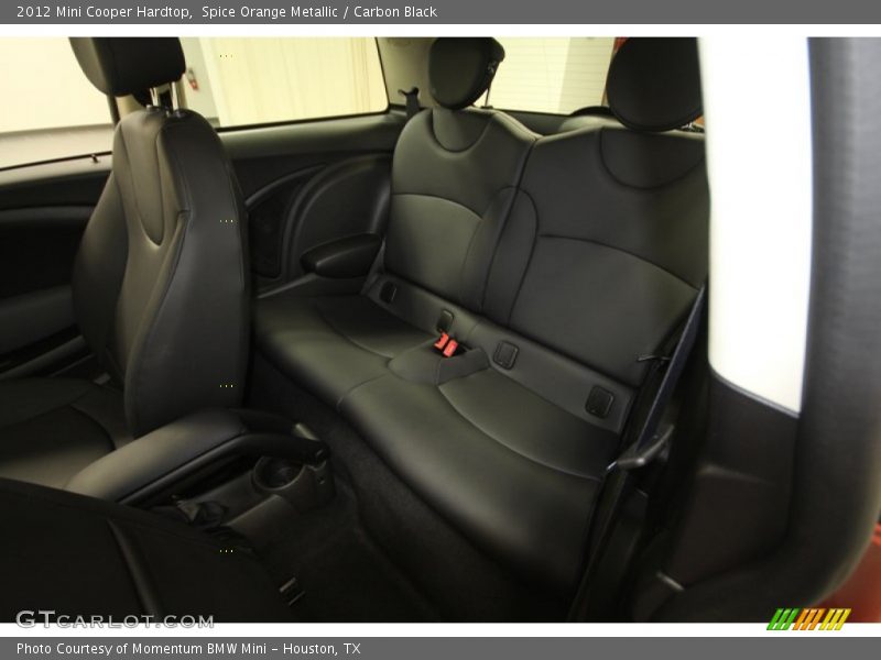 Spice Orange Metallic / Carbon Black 2012 Mini Cooper Hardtop