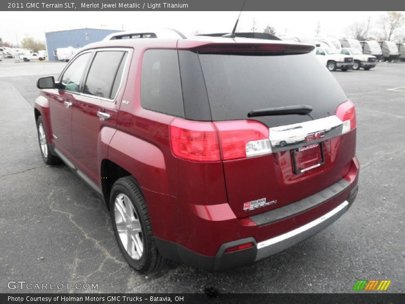 Merlot Jewel Metallic / Light Titanium 2011 GMC Terrain SLT