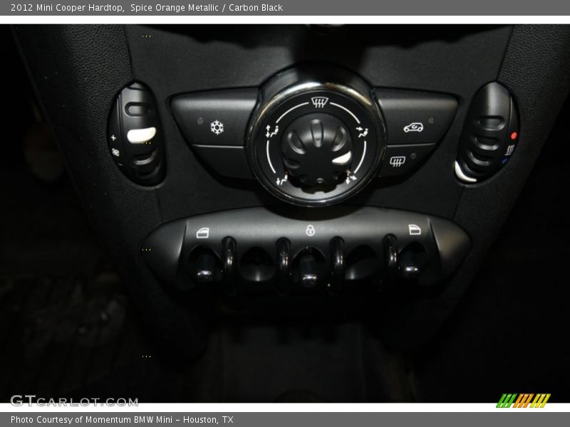 Spice Orange Metallic / Carbon Black 2012 Mini Cooper Hardtop