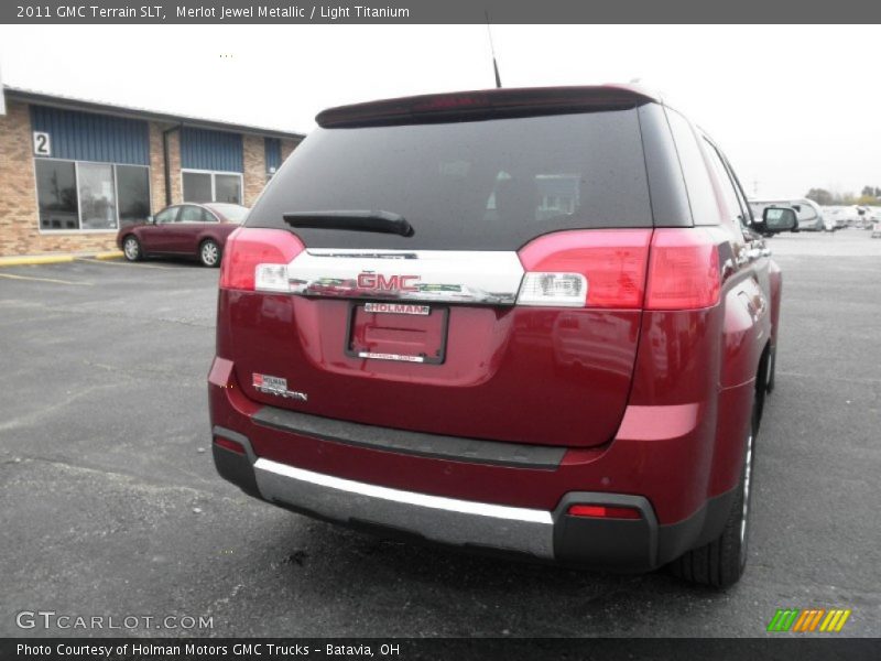 Merlot Jewel Metallic / Light Titanium 2011 GMC Terrain SLT