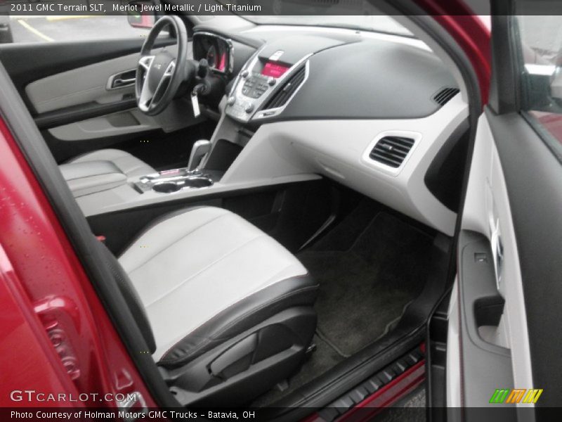 Merlot Jewel Metallic / Light Titanium 2011 GMC Terrain SLT