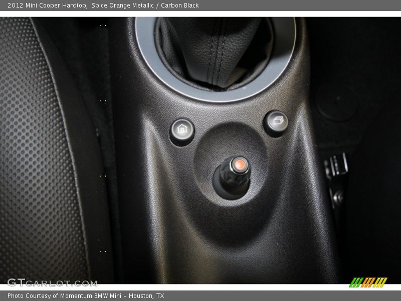 Spice Orange Metallic / Carbon Black 2012 Mini Cooper Hardtop