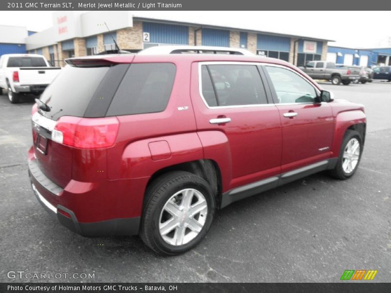 Merlot Jewel Metallic / Light Titanium 2011 GMC Terrain SLT