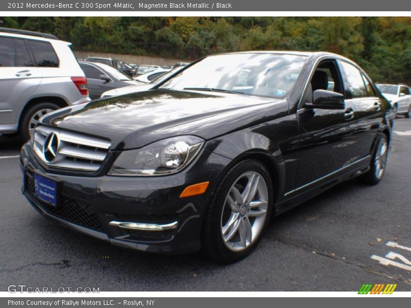 Magnetite Black Metallic / Black 2012 Mercedes-Benz C 300 Sport 4Matic
