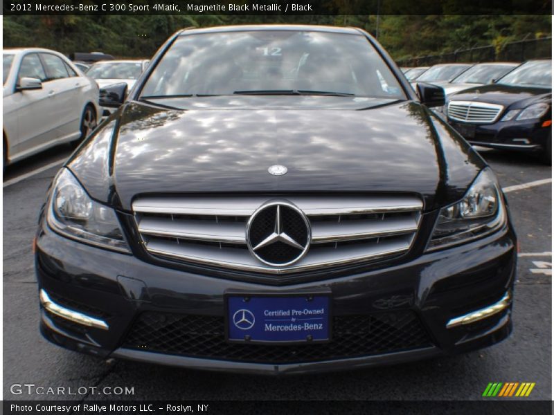 Magnetite Black Metallic / Black 2012 Mercedes-Benz C 300 Sport 4Matic