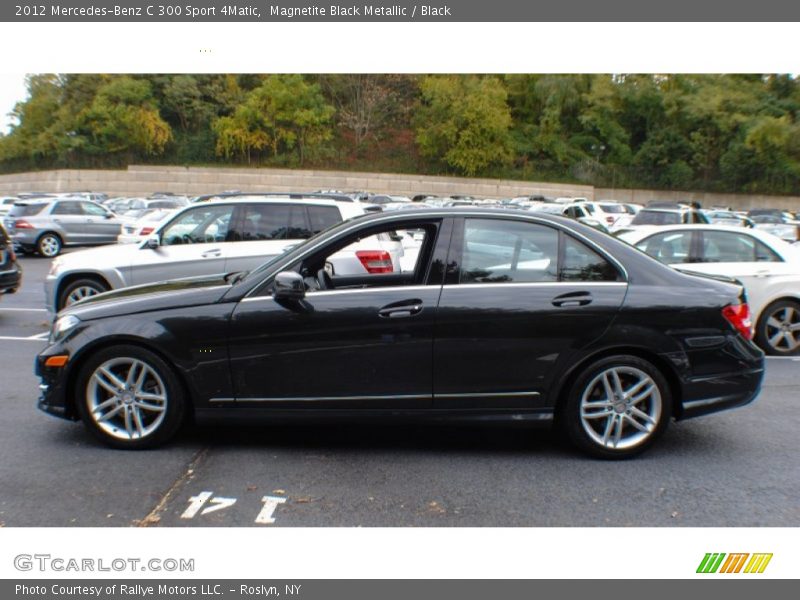 Magnetite Black Metallic / Black 2012 Mercedes-Benz C 300 Sport 4Matic