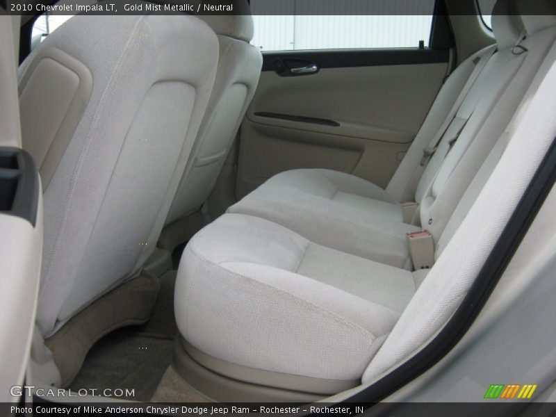 Gold Mist Metallic / Neutral 2010 Chevrolet Impala LT