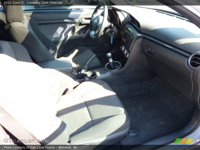 Cement / Dark Charcoal 2012 Scion tC