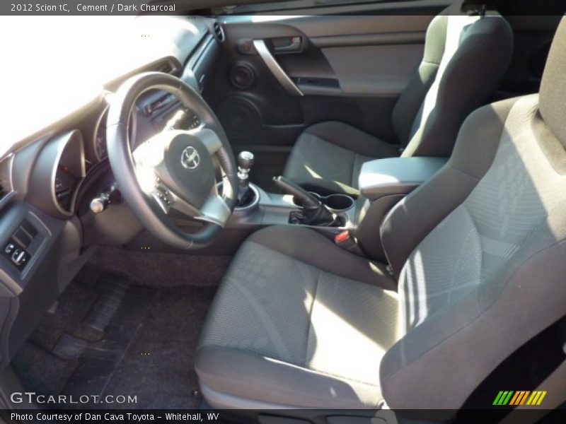 Cement / Dark Charcoal 2012 Scion tC