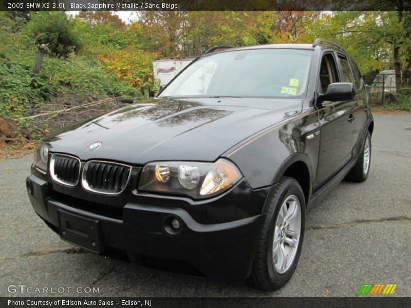 Front 3/4 View of 2005 X3 3.0i