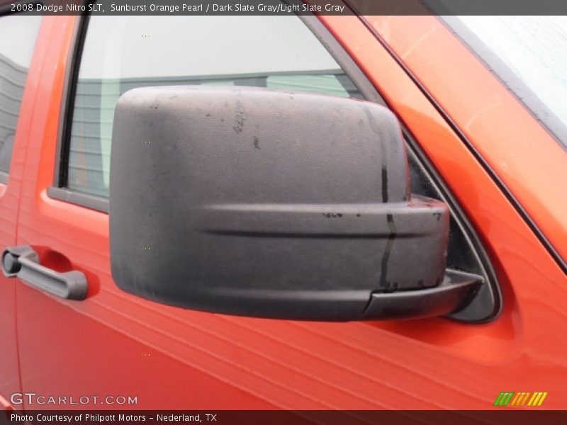 Sunburst Orange Pearl / Dark Slate Gray/Light Slate Gray 2008 Dodge Nitro SLT