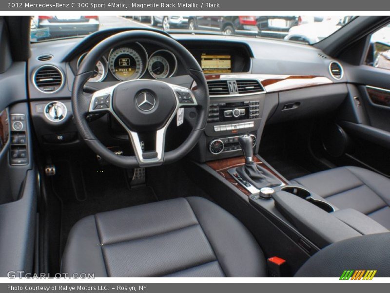 Magnetite Black Metallic / Black 2012 Mercedes-Benz C 300 Sport 4Matic