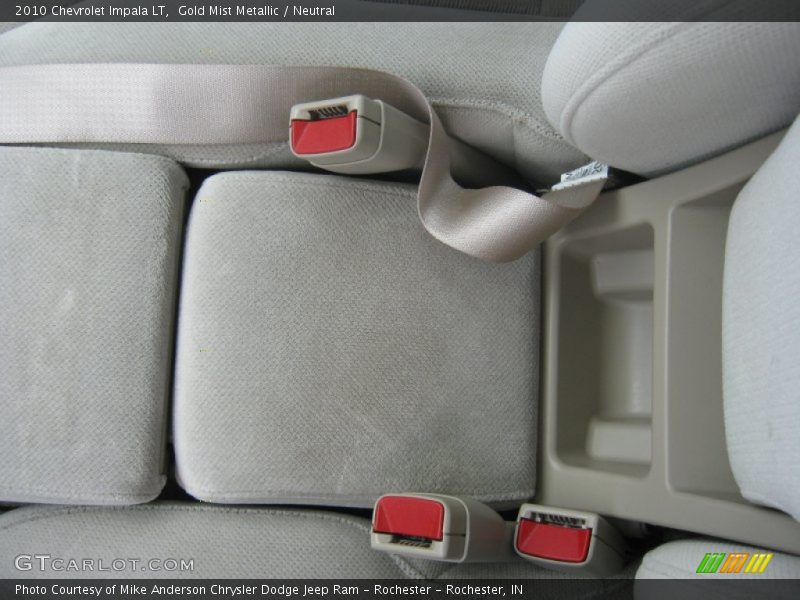 Gold Mist Metallic / Neutral 2010 Chevrolet Impala LT