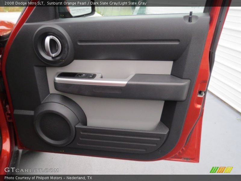 Sunburst Orange Pearl / Dark Slate Gray/Light Slate Gray 2008 Dodge Nitro SLT