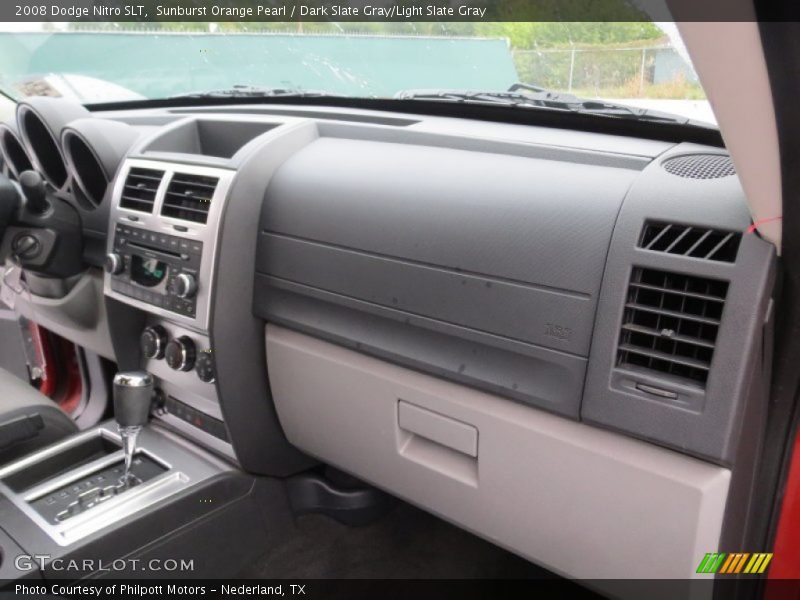 Sunburst Orange Pearl / Dark Slate Gray/Light Slate Gray 2008 Dodge Nitro SLT
