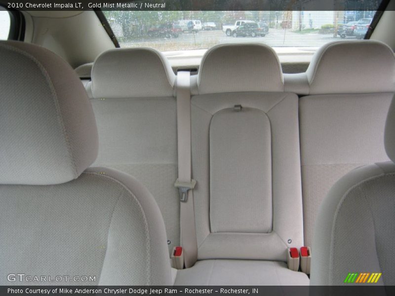 Gold Mist Metallic / Neutral 2010 Chevrolet Impala LT