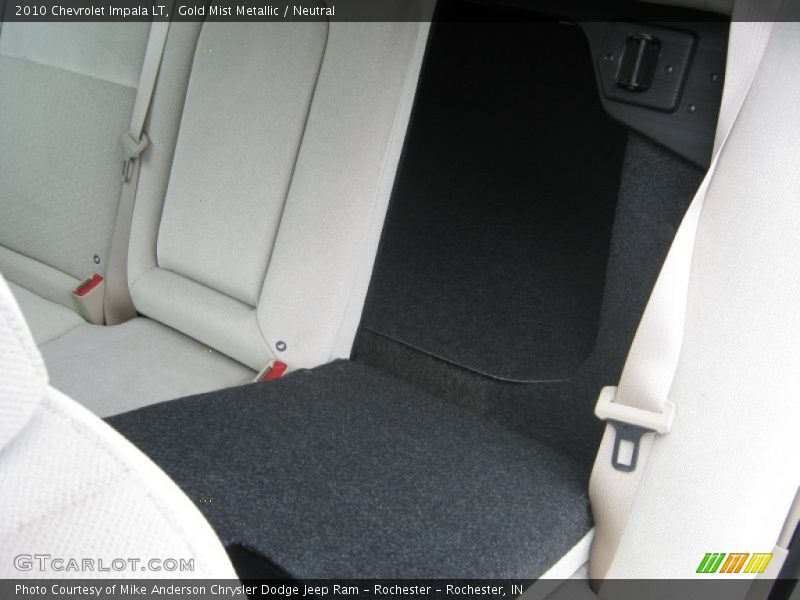 Gold Mist Metallic / Neutral 2010 Chevrolet Impala LT