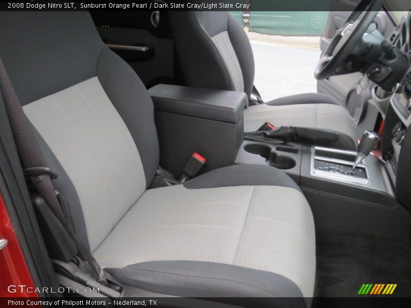 Sunburst Orange Pearl / Dark Slate Gray/Light Slate Gray 2008 Dodge Nitro SLT