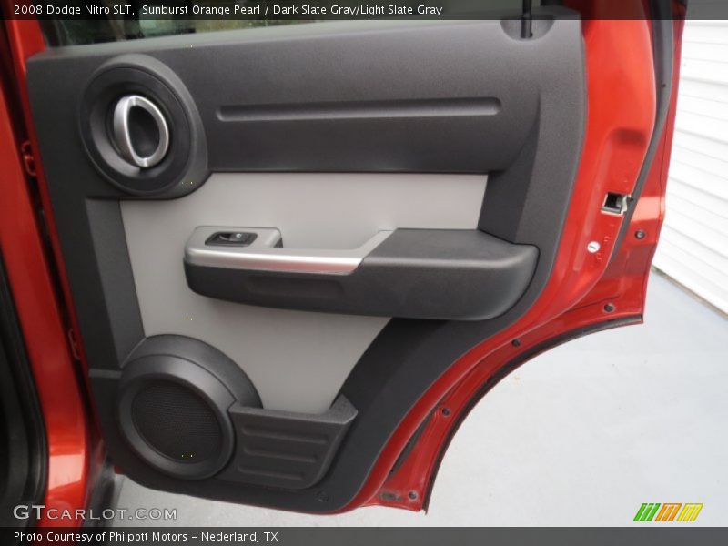 Sunburst Orange Pearl / Dark Slate Gray/Light Slate Gray 2008 Dodge Nitro SLT