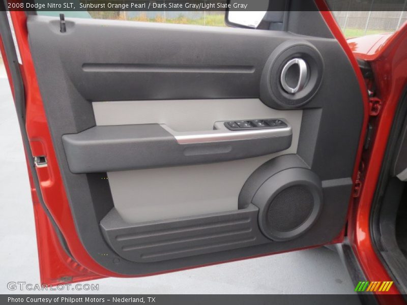 Sunburst Orange Pearl / Dark Slate Gray/Light Slate Gray 2008 Dodge Nitro SLT