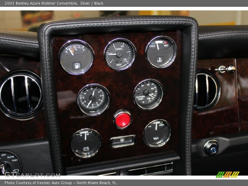  2003 Azure Mulliner Convertible Mulliner Convertible Gauges