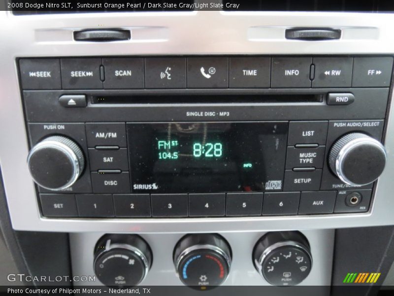 Audio System of 2008 Nitro SLT