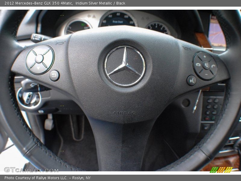 Iridium Silver Metallic / Black 2012 Mercedes-Benz GLK 350 4Matic