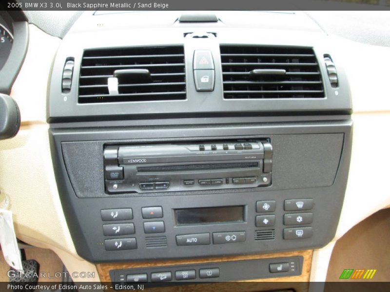 Controls of 2005 X3 3.0i