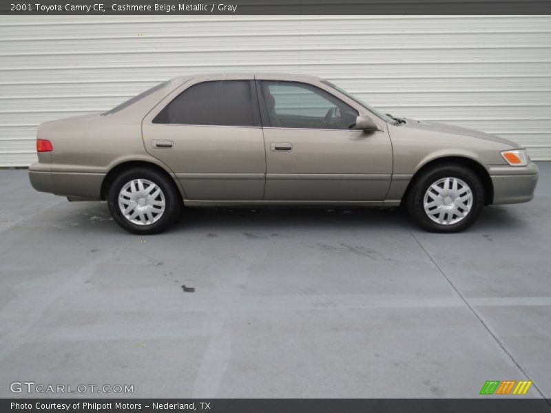 Cashmere Beige Metallic / Gray 2001 Toyota Camry CE