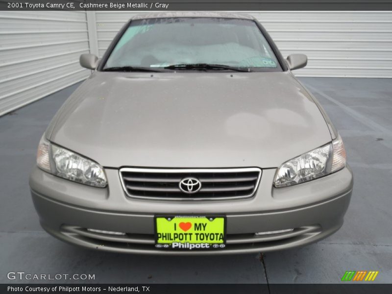 Cashmere Beige Metallic / Gray 2001 Toyota Camry CE