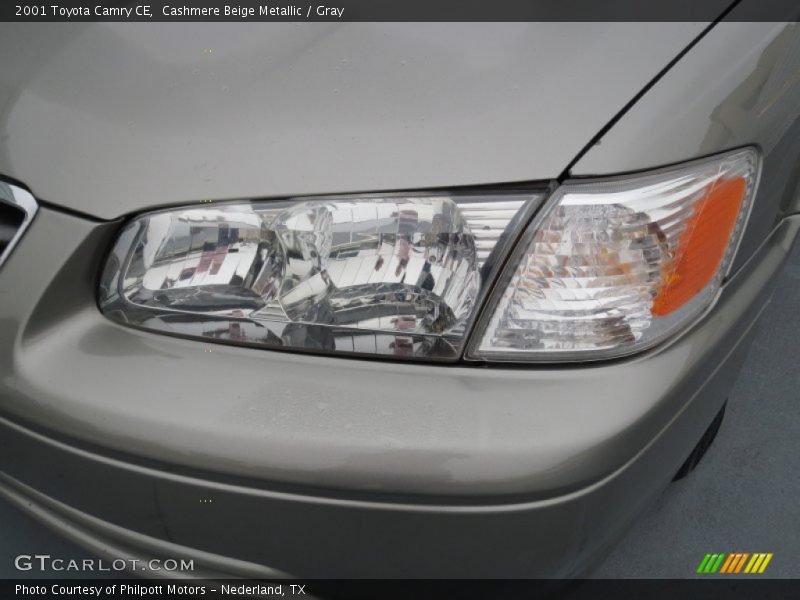 Cashmere Beige Metallic / Gray 2001 Toyota Camry CE