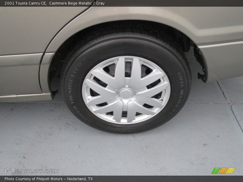 Cashmere Beige Metallic / Gray 2001 Toyota Camry CE