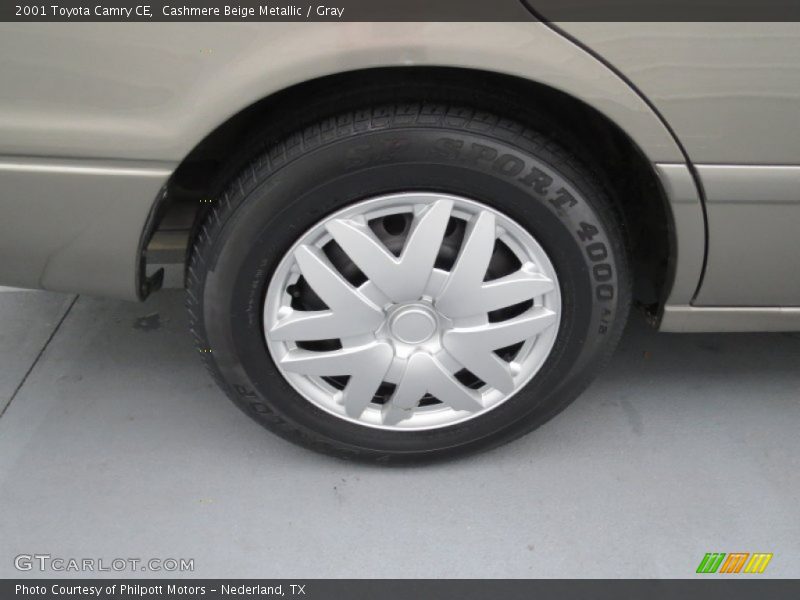 Cashmere Beige Metallic / Gray 2001 Toyota Camry CE