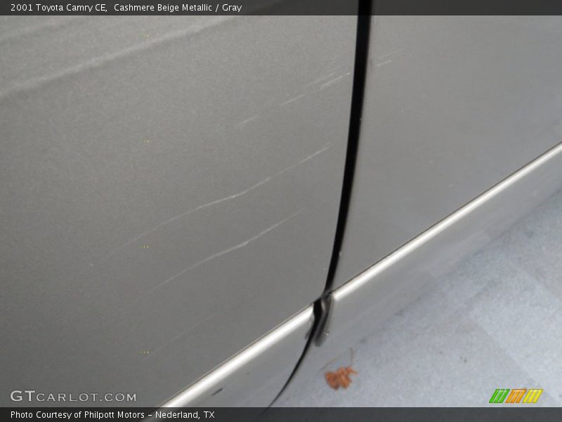 Cashmere Beige Metallic / Gray 2001 Toyota Camry CE