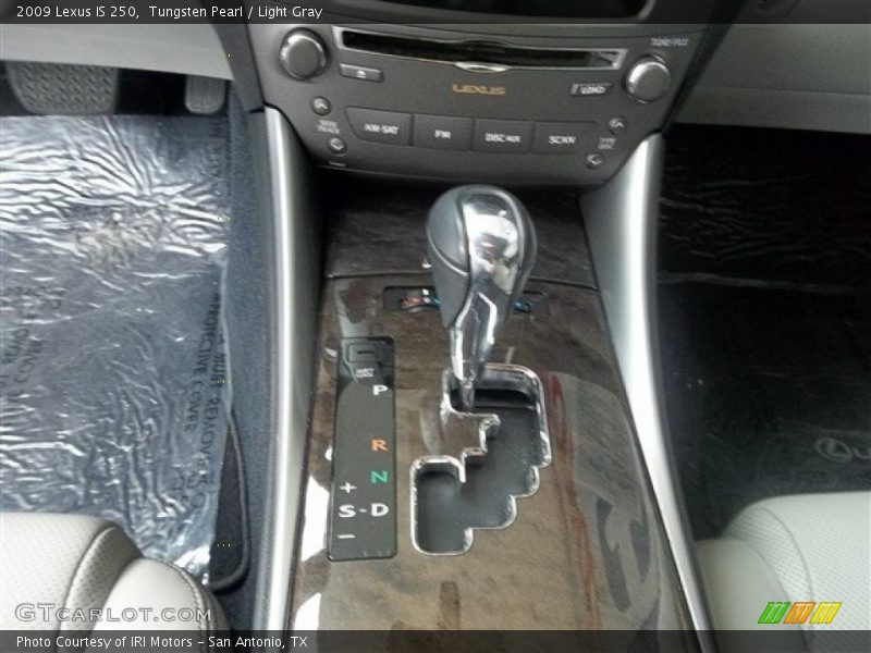 Tungsten Pearl / Light Gray 2009 Lexus IS 250