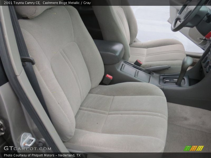 Cashmere Beige Metallic / Gray 2001 Toyota Camry CE