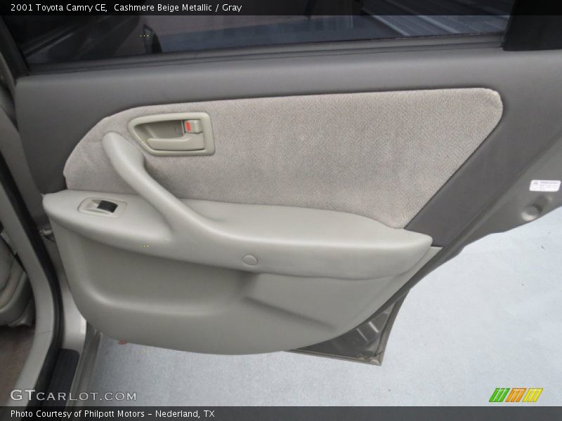 Cashmere Beige Metallic / Gray 2001 Toyota Camry CE