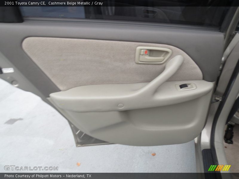 Cashmere Beige Metallic / Gray 2001 Toyota Camry CE