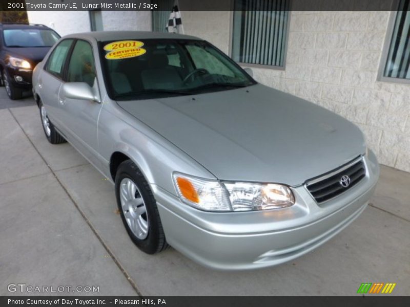 Lunar Mist Metallic / Sage 2001 Toyota Camry LE