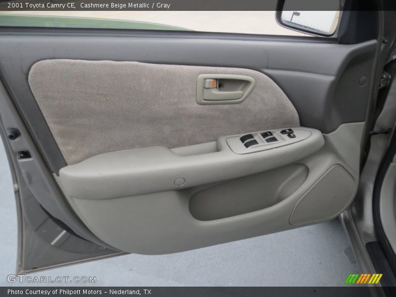 Cashmere Beige Metallic / Gray 2001 Toyota Camry CE