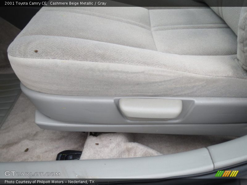 Cashmere Beige Metallic / Gray 2001 Toyota Camry CE