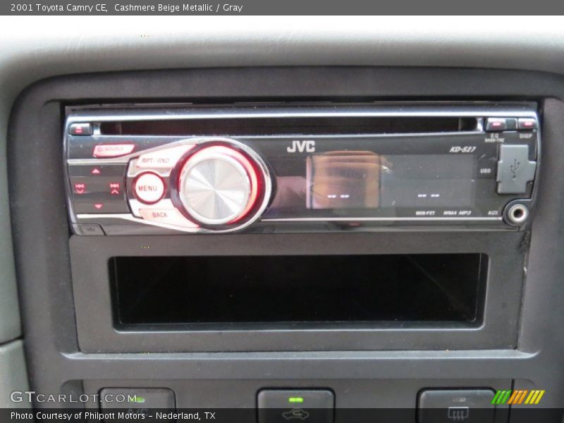 Cashmere Beige Metallic / Gray 2001 Toyota Camry CE