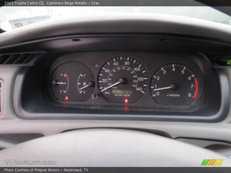 Cashmere Beige Metallic / Gray 2001 Toyota Camry CE