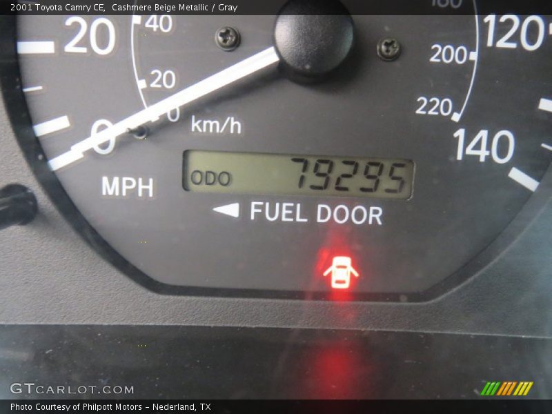 Cashmere Beige Metallic / Gray 2001 Toyota Camry CE